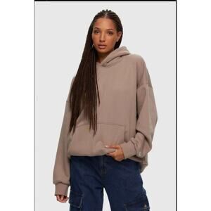 Casual Tan Hoodie for Women